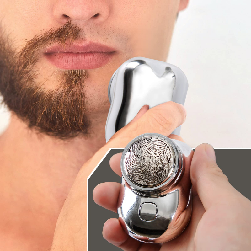Premium Quality Water Proof Quick Mini 6 Blades Portable USB Rechargeable Cordless Electric Shaver