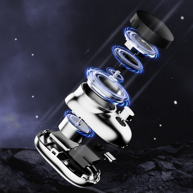 Premium Quality Water Proof Quick Mini 6 Blades Portable USB Rechargeable Cordless Electric Shaver
