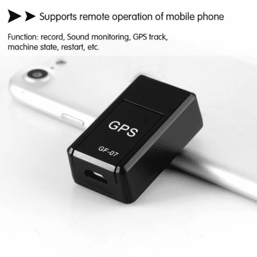 GPS Mini Tracker Long Battery Backup Locator Car/Bike/Pets/Kids Safety (GF-07)