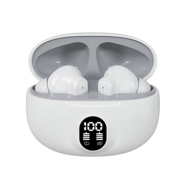 895B Wireless Bluetooth Earbuds – LED Display, Mic & Fast Charging