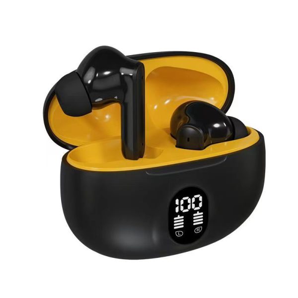895B Wireless Bluetooth Earbuds – LED Display, Mic & Fast Charging