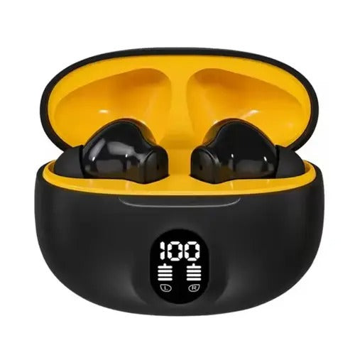 895B Wireless Bluetooth Earbuds – LED Display, Mic & Fast Charging