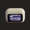 A9 Pro Wireless Earbuds – ANC + ENC, Touch Control, Digital Display, Best Quality Sound
